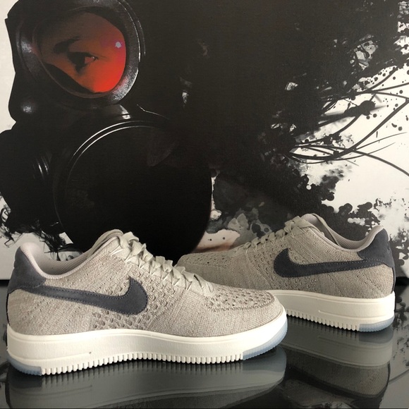 WOMENS NIKE AF1 FLYKNIT LOW AIR FORCE 1 | NEW - Picture 5 of 8